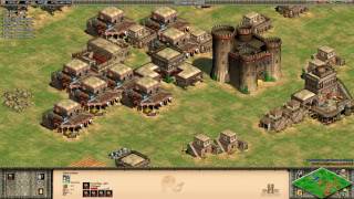 Age of Empires II Deathmatch  Saracens vs Britons [upl. by Naitsabas382]