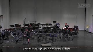 LAnse Creuse High School North Band Concert [upl. by Enrobyalc687]