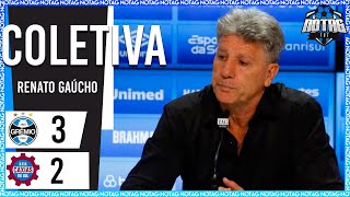 AO VIVO COLETIVA RENATO GAÚCHO  PÓS JOGO  GRÊMIO 3 x 2 Caxias  Campeonato Gaúcho 2024 [upl. by Nnaharas983]