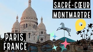 Sacre Coeur interior and surroundings  Montmartre  Paris France 4K [upl. by Eecats]