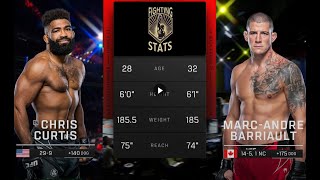 UFC297 Chris Curtis vs Marc Andre Barriault Full Fight Betting Breakdown [upl. by Almeida]