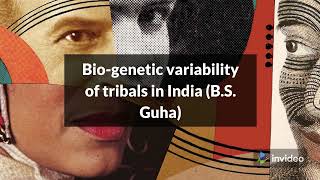 PaperII Biogenetic Variability in Tribals BS Guha [upl. by Anaillil]