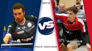 Gauzy Paul vs Pinto Daniele  Pro B 202425 [upl. by Yrtneg543]