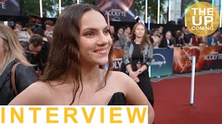 Dafne Keen interview on The Acolyte at London premiere [upl. by Nnylirej]