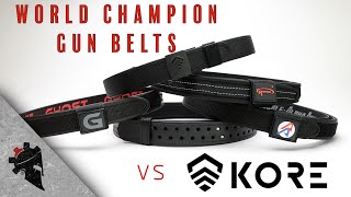 The Best Competition Shooting Belt  Kore vs CR Speed Double Alpha Ghost amp Safariland ELS [upl. by Diahann]