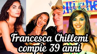 FRANCESCA CHILLEMI miss Italia spegne 39 candeline 🎊💖🫅 [upl. by Arodnahs315]