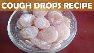 How to Make Homemade Lemon Ginger Cough Drops  Kalpana Talpade [upl. by Haerdna484]