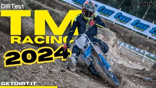 Le cross più racing di tutte Prova TM 2024 MX 125 MX 250 ES FI 4T e MX 450 ES FI 4T [upl. by Itsim]