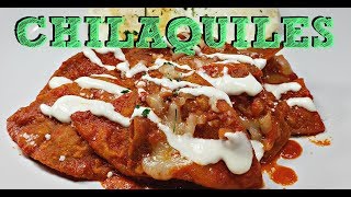 How To Make The Best CHILAQUILES  Chilaquiles Rojos Recipe [upl. by Pietje]