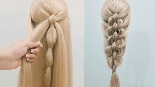 New braid hairstyle 2023  Larkiyon keliye hairstyle [upl. by Akehsyt]