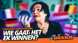 Waarzegster Liesbeth van Dijk voorspelt ‘Dit land gaat het EK winnen’ [upl. by Dnomder]