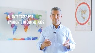 Quante tasse per un agente di commercio [upl. by Ttimme]