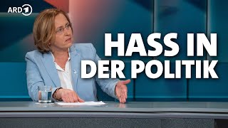 Angriffe auf Politikerinnen  alles wegen der AfD  HART ABER FAIR TO GO [upl. by Eimilb]