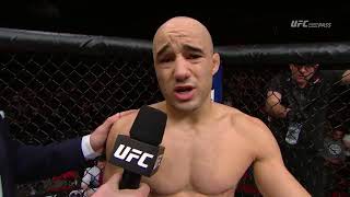 Fight Night Fresno Marlon Moraes Octagon Interview [upl. by Kari]