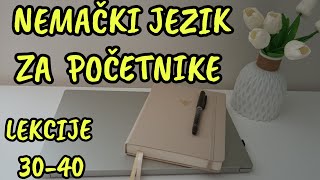 Nemacki za pocetnike ● LEKCIJE 3040 [upl. by Tserrof]