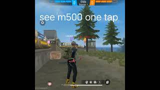 Headshot trick  M500 headshot video of free fire [upl. by Bully]