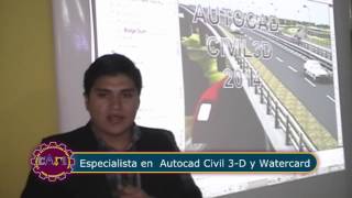 CAPI  AUTOCAD CIVIL 3D Y WATERCAD [upl. by Dey]