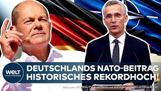 NATO quotErstmals seit drei Jahrzehntenquot Deutschland meldet MegaSumme an Hohe Verteidigungsausgaben [upl. by Aivon]