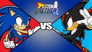 Rivals Of Aether  Sonic WS VS Shadow WS [upl. by Norek145]