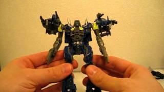 Transformers DOTM Deluxe Topspin Video Review [upl. by Alida627]