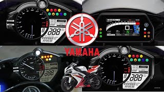 Yamaha YZFR1 top speed acceleration battle [upl. by Lohman]