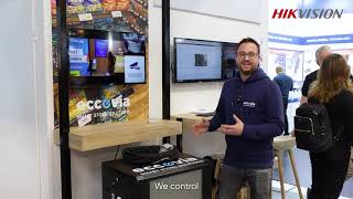 Hikvision Retail Solutions at EuroCIS 2024 with Eccovia [upl. by Yelrehs]