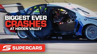 Biggest ever CRASHES at Hidden Valley  Merlin Darwin Triple Crown  Supercars 2022 [upl. by Il]