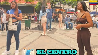 🇨🇴 El Centro Medellin TOUR RAW [upl. by Friedberg]