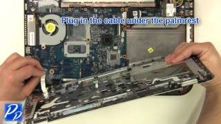 Dell Inspiron 15R 5520  7520 Power Button Circuit Board Replacement Video Tutorial [upl. by Ketchan599]