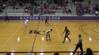 21819 Weatherford College vs Ranger College Mens Basketball Game [upl. by Wilhide]