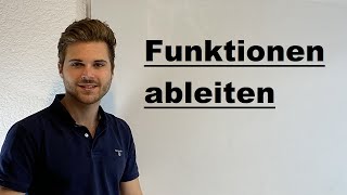 Ableitung bilden Funktionen ableiten  Verständlich erklärt [upl. by Ronaele]