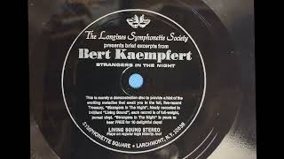 The Longines Symphonette Society presents Bert Kaempfert Excerpts [upl. by Gentille]