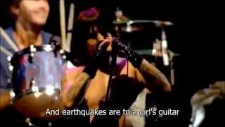 Red Hot Chili Peppers  Californication Live Slane Castle  Video with LyricsSubtitles [upl. by Aimehs]