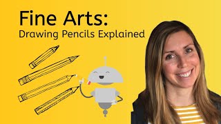 Fine Arts Drawing Pencils Explained  Drawing for Kids [upl. by Raphael100]