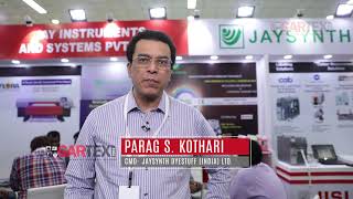 Gartex Parag S Kothari CMD JAYSYNTH DYESTUFF INDIA LTD at GARTEX 2018 [upl. by Normak]