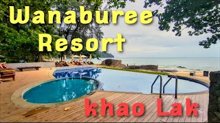 Walking Tour of Khao Lak Wanaburee Resort Tropical Beachfront Escape [upl. by Ynamreg]