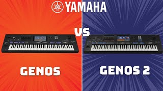 Yamaha Genos VS Genos 2  Specifications amp Features Comparison [upl. by Duyne]