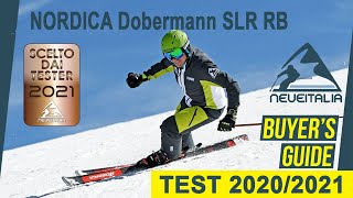 Nordica Dobermann SLR RB Piston  NeveItalia SkiTest 20202021 [upl. by Wanyen]