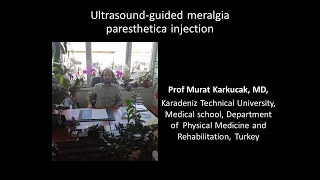 Ultrasoundguided meralgia paresthetica injection by Prof Murat Karkucak MD [upl. by Giuseppe]