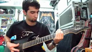 Mastodon  Colony Of Birchmen Cover w solo Josu Alecha [upl. by Falo390]