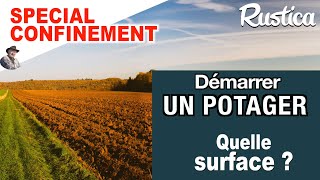 Mon premier potager  quelle surface pour démarrer [upl. by Aiehtela]