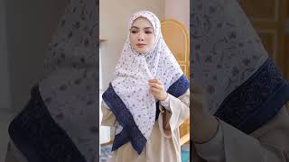 Hijab segiempat tutorial simple model hijab terbaru segiempat hijabstyle hijabers [upl. by Ajani]