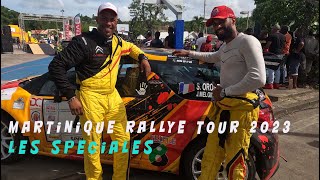 Martinique Rallye Tour 2023 les spéciales [upl. by Nonez498]