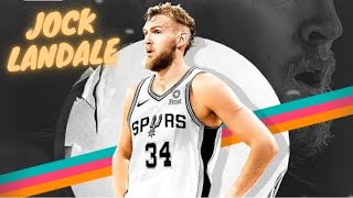 JOCK LANDALE The San Antonio Spurs New Big Man [upl. by Light537]