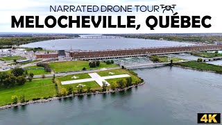 ⚜️ Majestic Aerial Views of Melocheville Québec  4K Drone Experience with DJI Mini 2 🚁 [upl. by Lukash]