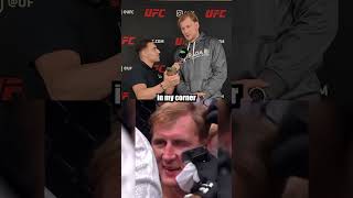 Alexander Volkov Explains Mid Fight Hair Cut ufc mma ufc310 [upl. by Hterrag]