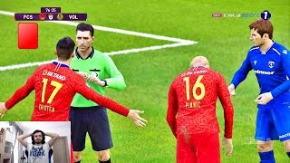 AM PREZIS CARTONASUL ROSU LUAT DE CRISTEA CU DINAMO   PES ROMANIA 2020 CARIERA CU FCSB 5 [upl. by Lennad]