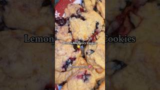 Easy cookie recipe 🫐🍋🍪cookie dessert creatorsearchinsights cookies baking bake recipe [upl. by Atnoid729]