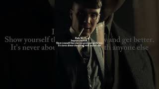 Tommy Shelby doesnt compete peakyblindersquotes motivation sigma thomasshelby [upl. by Rufe]