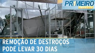 Remoção de destroços de desabamento em santuário pode levar 30 dias  Primeiro Impacto 020924 [upl. by Aniteb971]